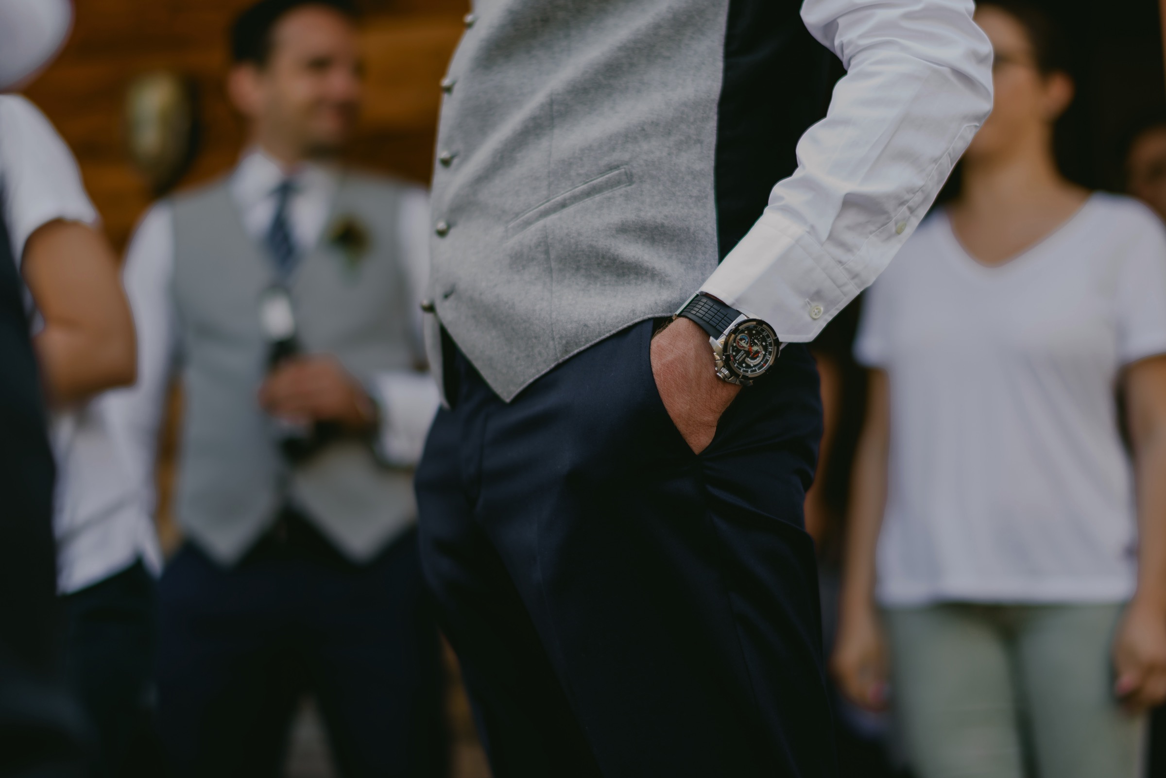 groom's watch austria wedding
