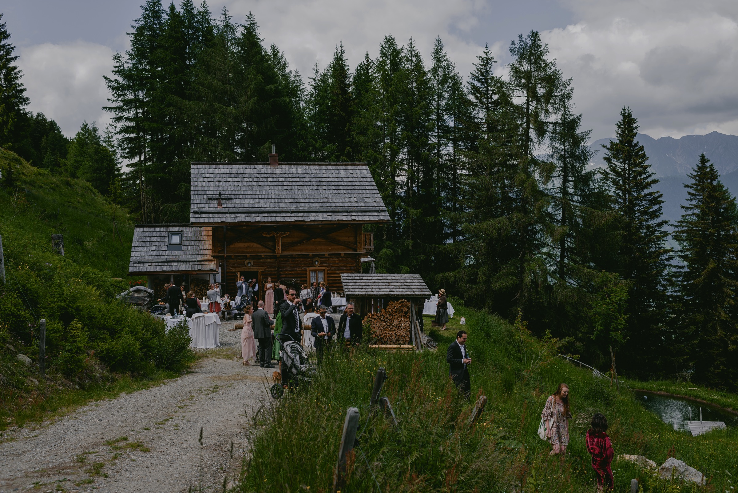 austria chalet wedding