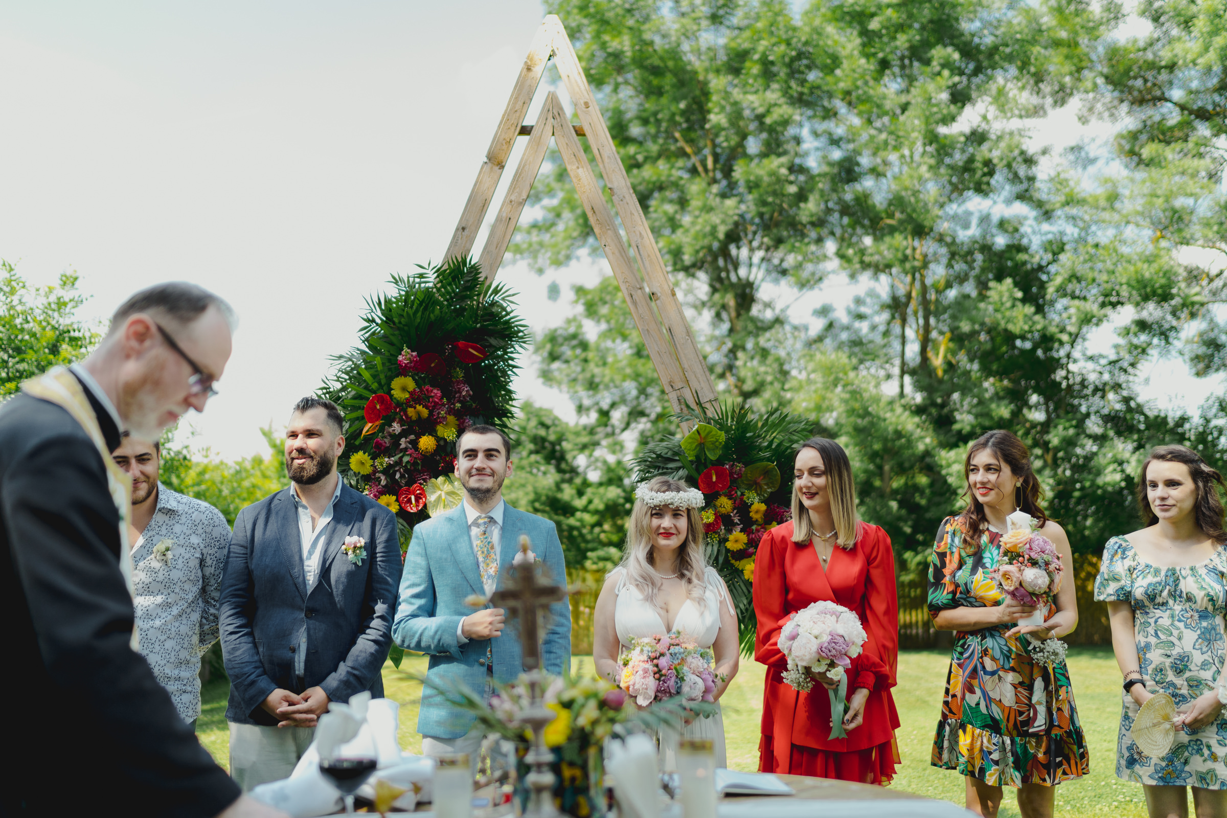 garden wedding bucharest